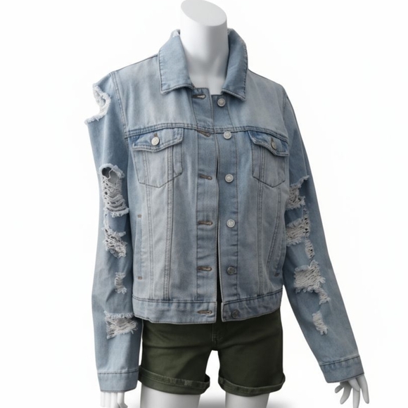 Ci Sono Jackets & Blazers - Ci Sono Denim Jacket Women's Large